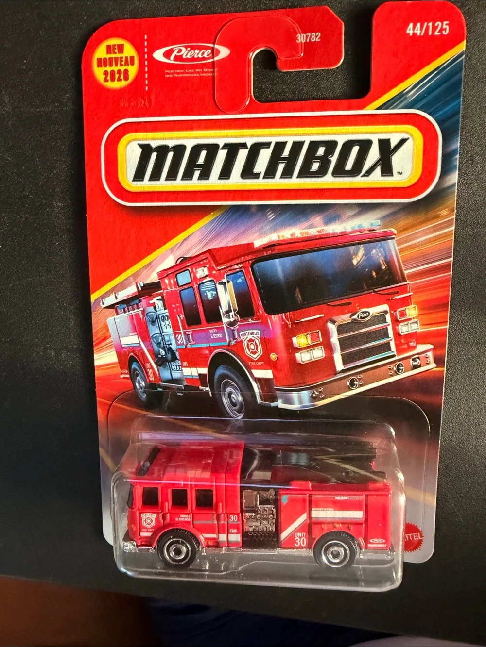 MATCHBOX red fire